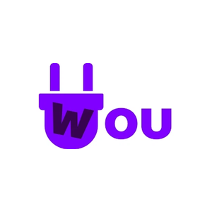 wou brand logo for wou.ai