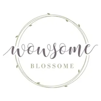wowsomeblossome brand logo for wowsomeblossome.com