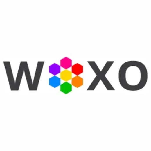 WOXO brand logo for woxo.tech