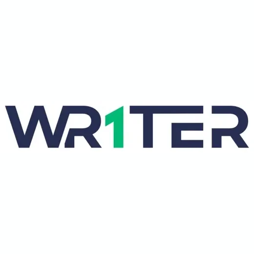 wr1ter brand logo for wr1ter.com