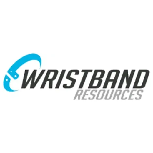 wristband brand logo for wristband.com