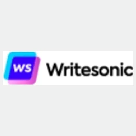 writesonic brand logo for writesonic.com