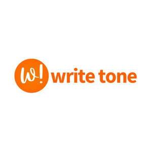 writetone brand logo for writetone.com