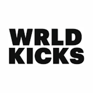 wrldkicks brand logo for wrldkicks.com