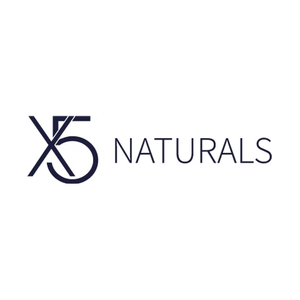 x5naturals brand logo for x5naturals.com