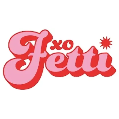 xo, Fetti brand logo for xofetti.com