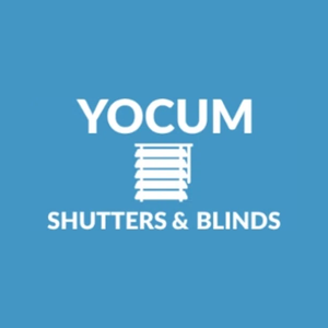 yocumshuttersblinds brand logo for yocumshuttersblinds.com