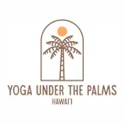 yogaunderthepalms brand logo for yogaunderthepalms.com