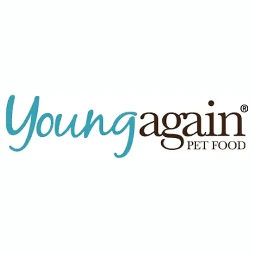 youngagainpetfood brand logo for youngagainpetfood.com