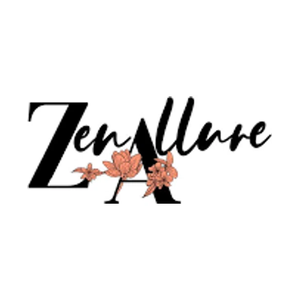 zenallurebeauty brand logo for zenallurebeauty.com