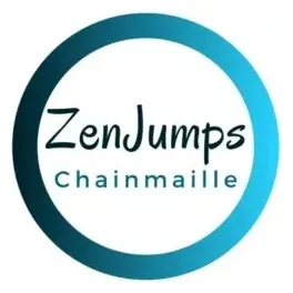 zenjumpschainmaille brand logo for zenjumpschainmaille.com
