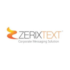 zerixtext brand logo for zerixtext.com