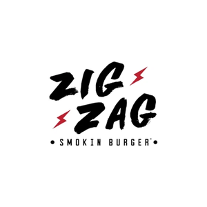 zigzagburger brand logo for zigzagburger.com